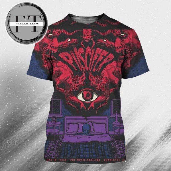 Puscifer Sessanta V2.0 At PNC Music Pavilion In Charlotte NC On May 10 2025 All Over Print Shirt