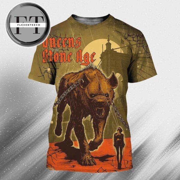 Queens Of The Stone Age At The Andrew J Brady Music Center In Cincinati OH On June 18 2025 All Over Print Shirt