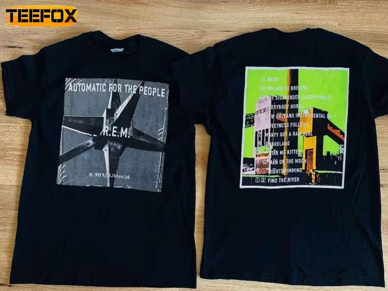 R.E.M. Automatic For The People Tour 1992 Short-Sleeve T-Shirt