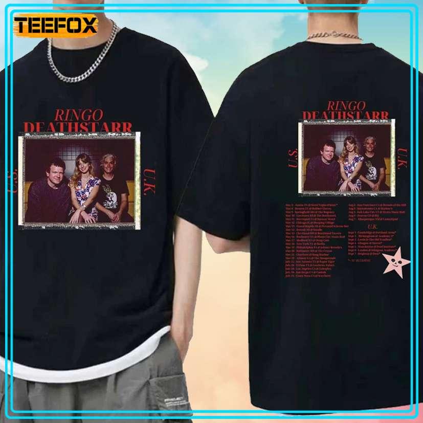 Ringo Deathstarr US UK Tour 2024 Concert T-Shirt