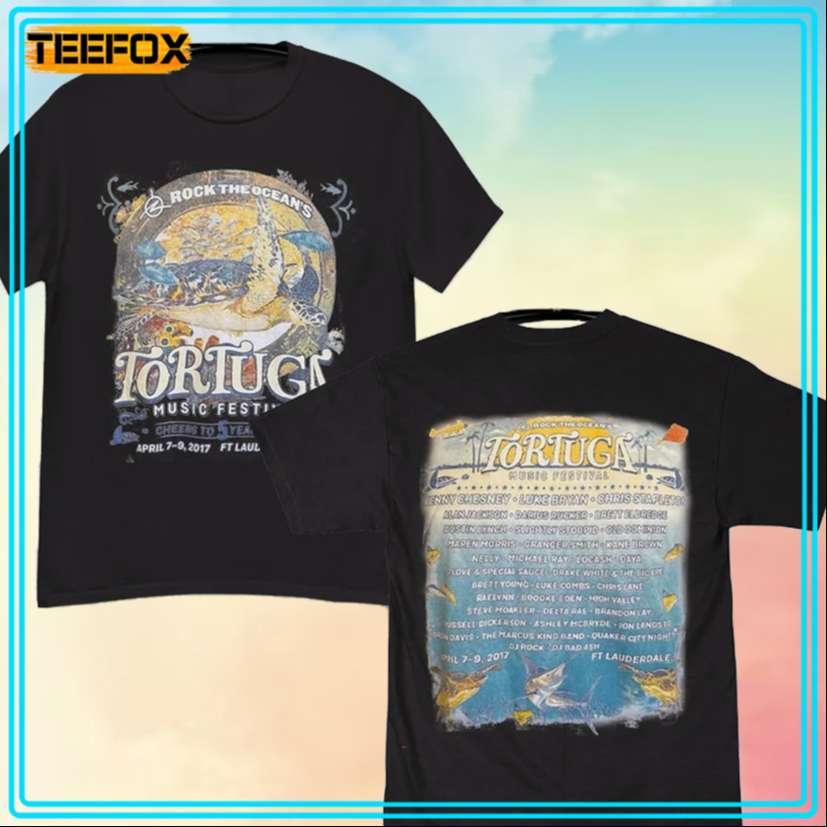 Rock the Ocean's Tortuga Music Festival 2017 T-Shirt