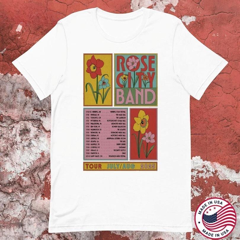 Rose City Band July Aug Tour 2025 Dates T-shirts
