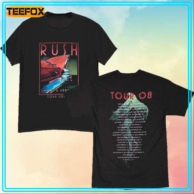 Rush Snakes and Arrows Tour 2008 Music T-Shirt