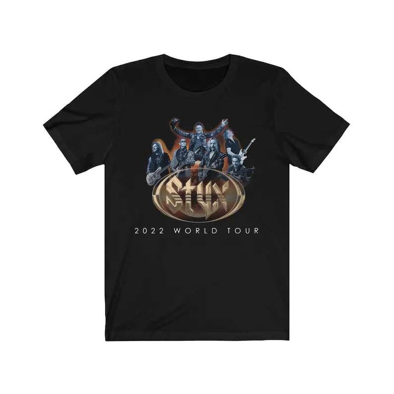 STYX World Tour 2022 T-Shirt Music