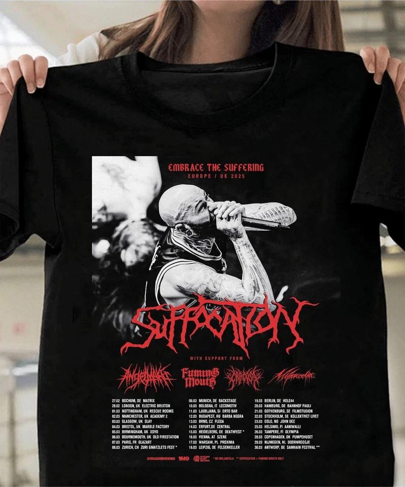 SUFFOCATION Tour 2025 Gift For Fans T-shirt
