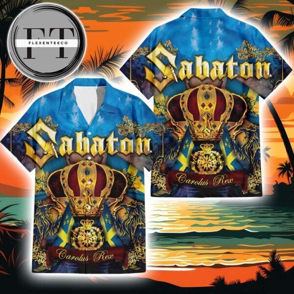 Sabaton Carolus Rex Album Cover 2025 Summer Hawaiian Shirt