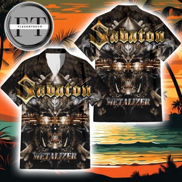 Sabaton Metalizer Album Cover 2025 Summer Hawaiian Shirt