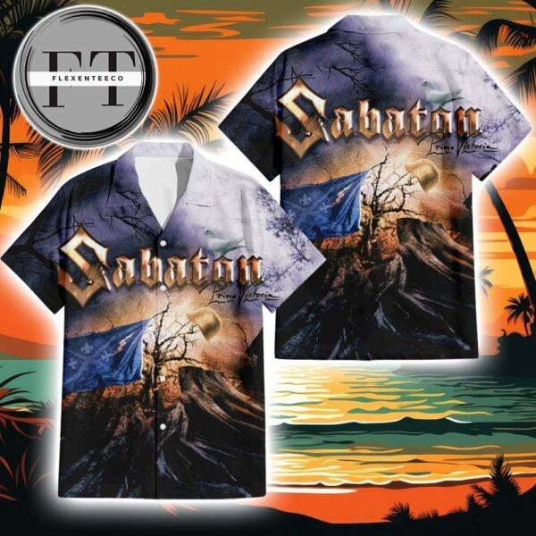 Sabaton Primo Victoria Album Cover 2025 Summer Hawaiian Shirt