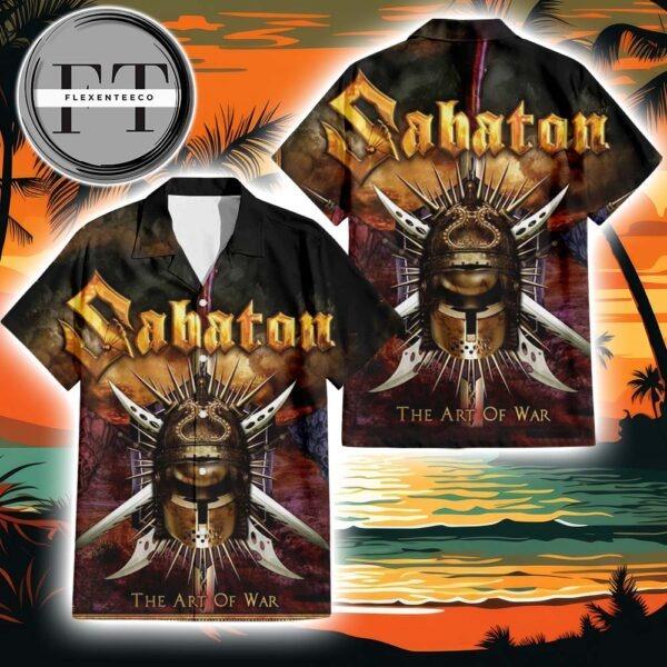 Sabaton The Art Of War Album Cover 2025 Summer Hawaiian Shirt