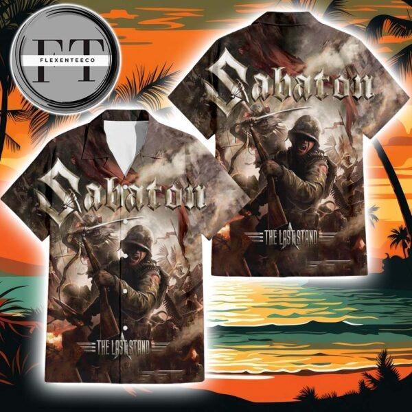 Sabaton The Last Stand Album Cover 2025 Summer Hawaiian Shirt