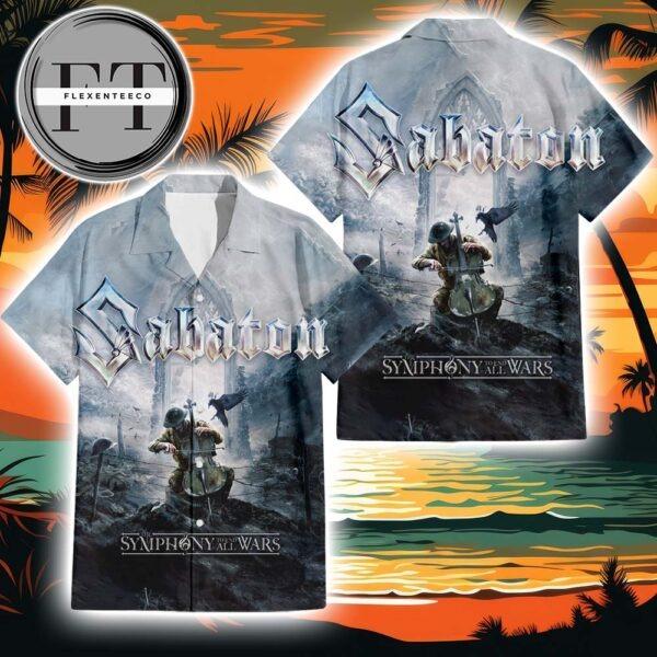 Sabaton The Symphony To End All Wars Album Cover 2025 Summer Hawaiian Shirt