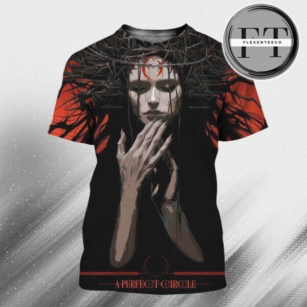 Sessanta V2.0 A Perfect Circle Music Show At Acrisure Arena In Palm Desert CA On April 24 2025 All Over Print Shirt