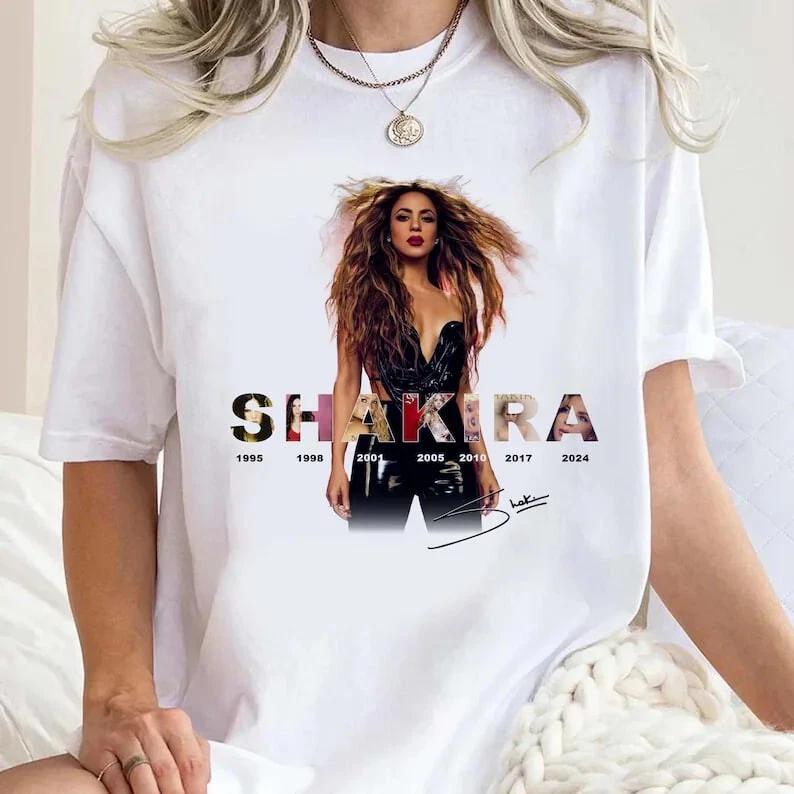 Shakira Las Mujeres Ya No Lloran World Tour 2025 Shirts