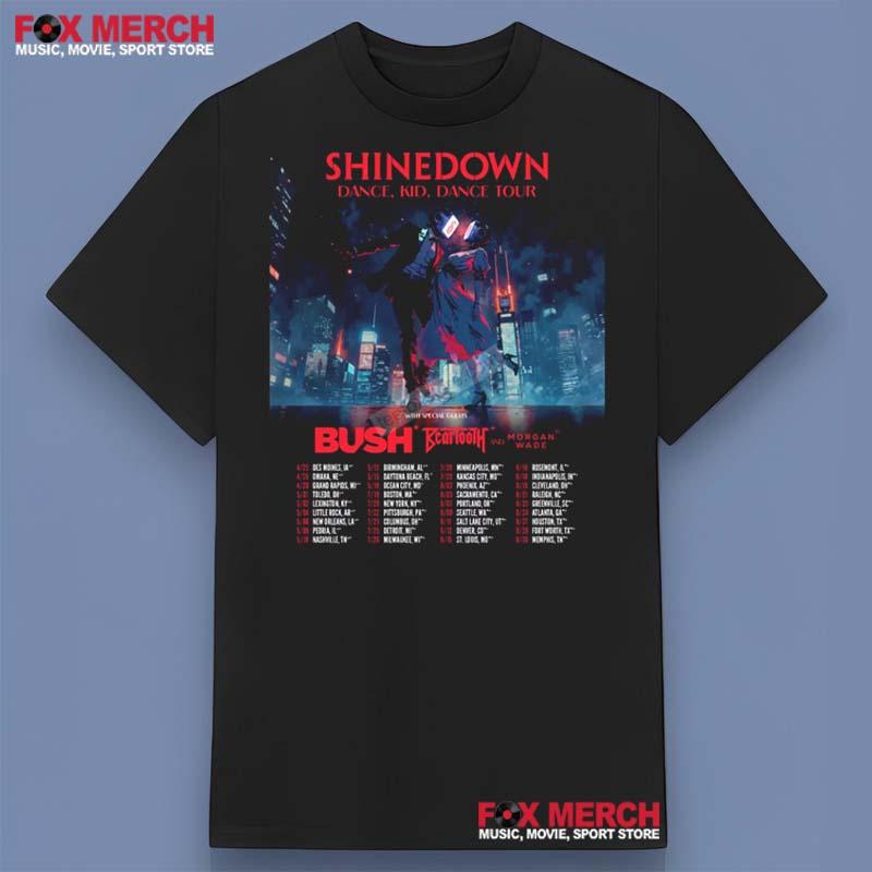 Shinedown Dance Kid Dance Tour 2025 Shirt