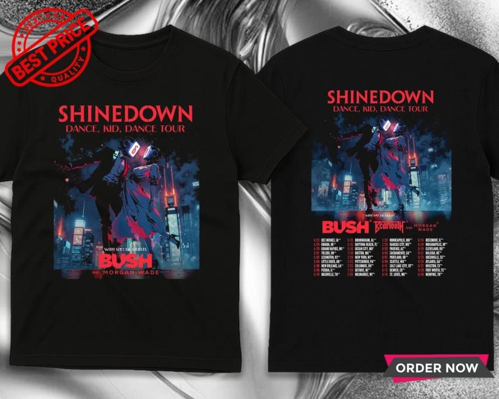 Shinedown Dance Kid Dance Tour 2025 T-Shirt