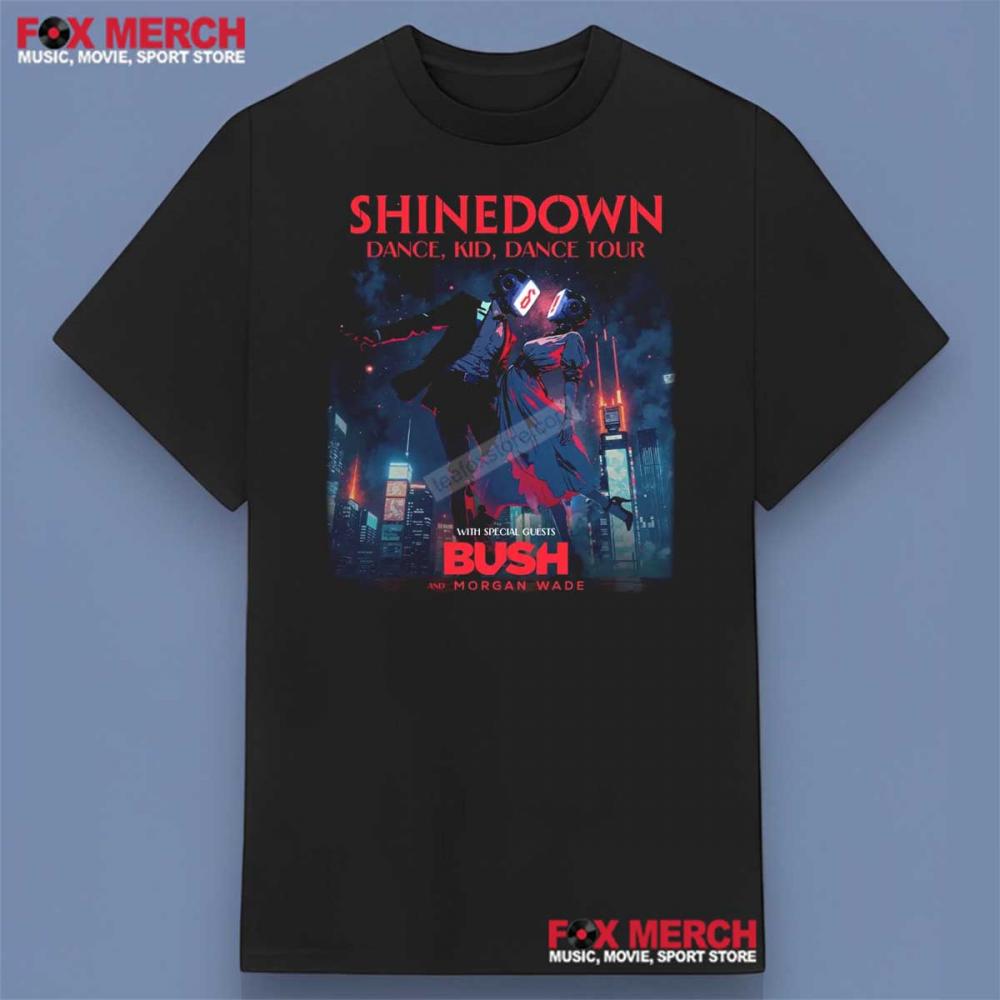 Shinedown Dance Kid Dance Tour 2025 Unisex Shirt
