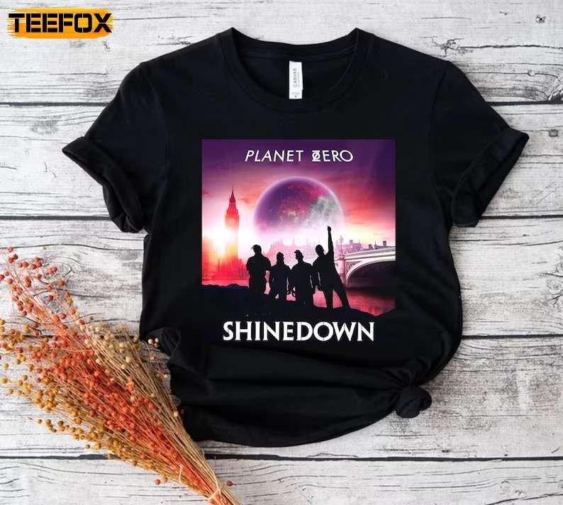 Shinedown Planet Zero Adult Short-Sleeve T-Shirt
