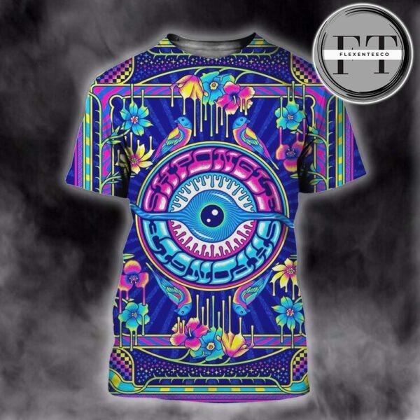 Shpongle Music Show At Capitol Theatre On April 12th 2025 Eye Ball All Over Sprint Shirt