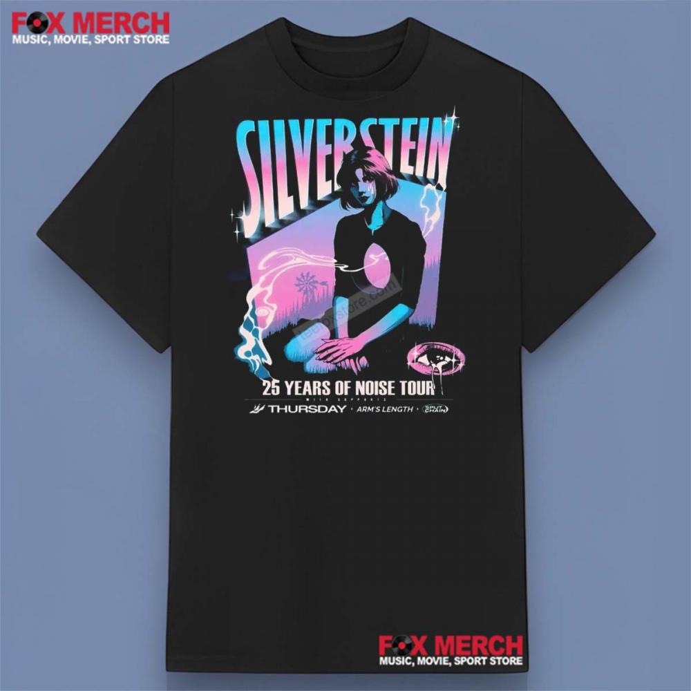 Silverstein 25 Years of Noise Tour Shirt