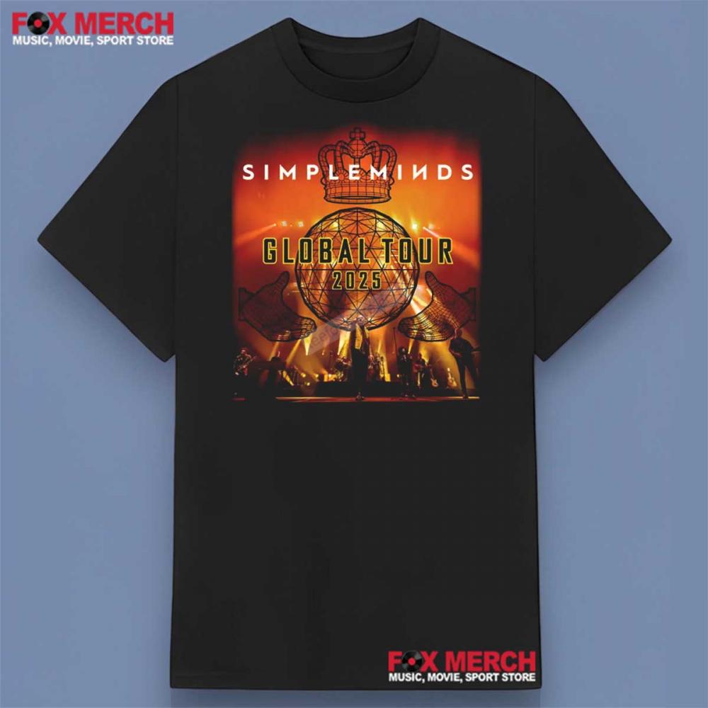 Simple Minds Global Tour 2025 Shirt