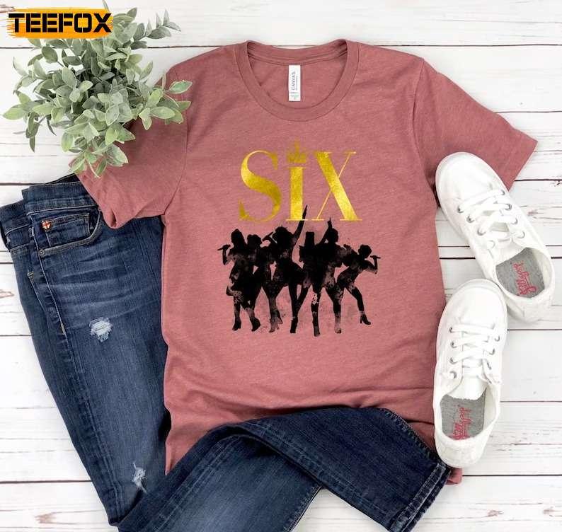 Six Musical Broadway Musical Short-Sleeve T-Shirt