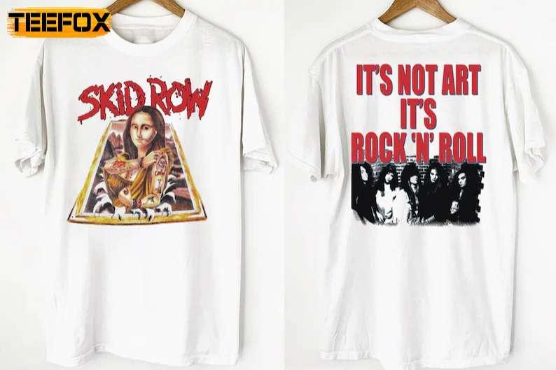 Skid Row Mona Lisa 1989 Tour Short-Sleeve T-Shirt