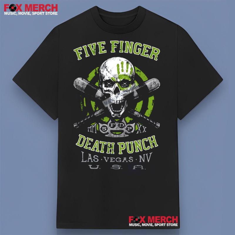 Skull Five Finger Death Punch Rock Music Shirt