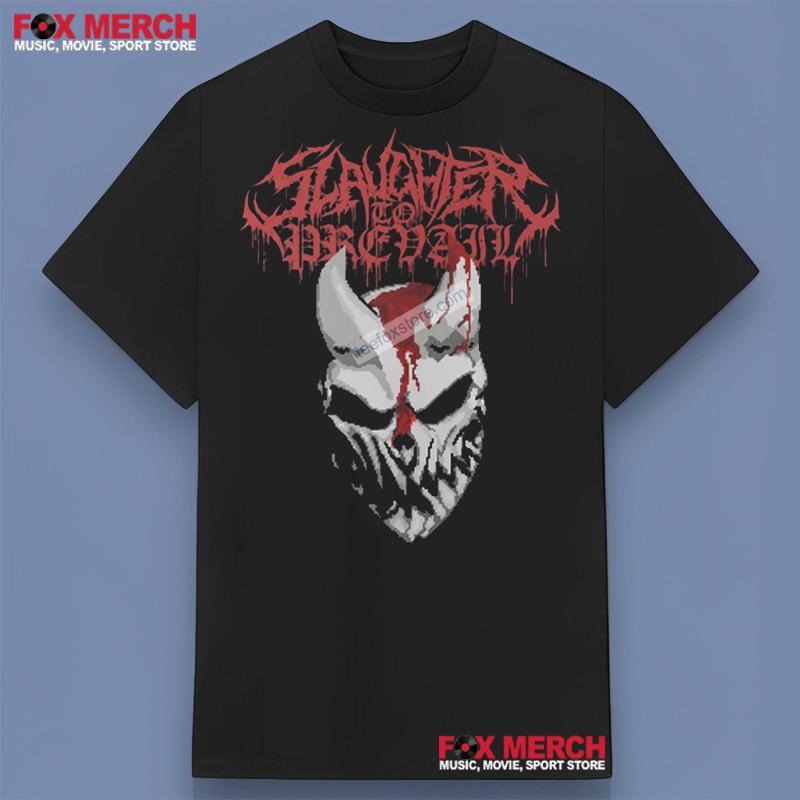 Skull Slaughter To Prevail Band Music Cotton Shirt