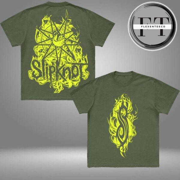 Slipknot Flamed Tribal S All Over Print Shirt