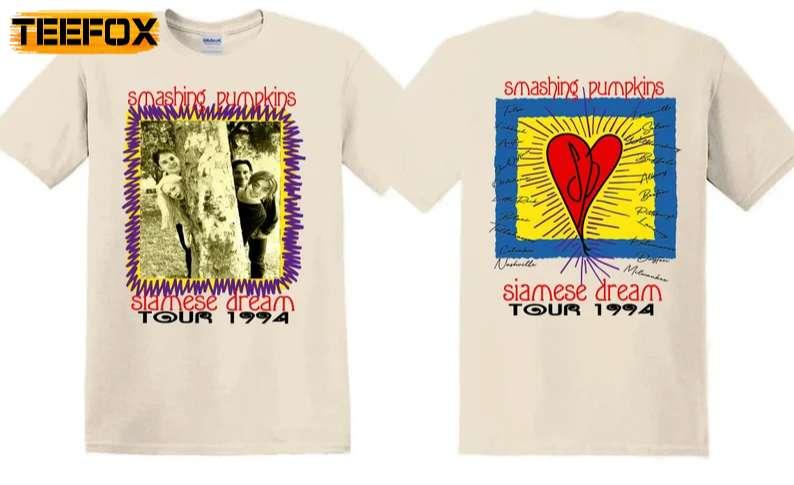 Smashing Pumpkins Siamese Dream Tour 1994 Short-Sleeve T-Shirt