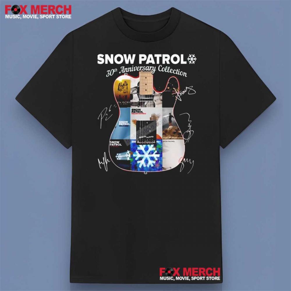Snow Patrol 30th Anniversary Shirt