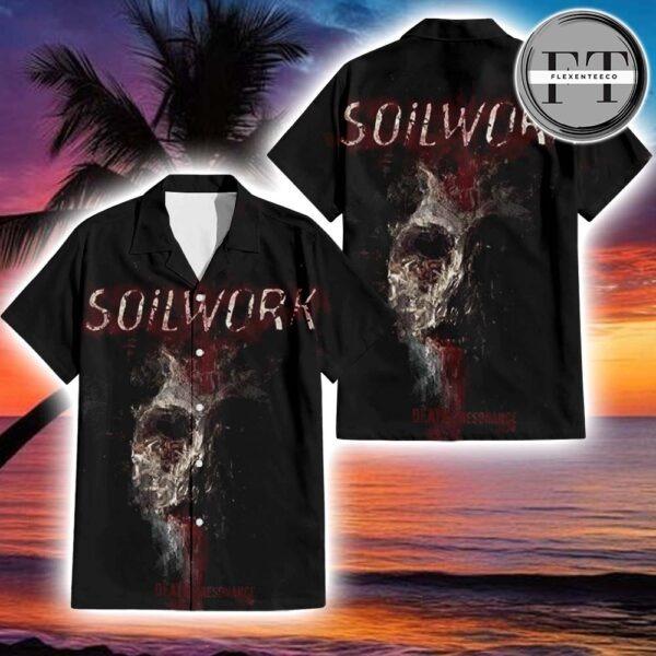 Soilwork Death Resonance Album Cover 2025 Hawainn T-Shirt