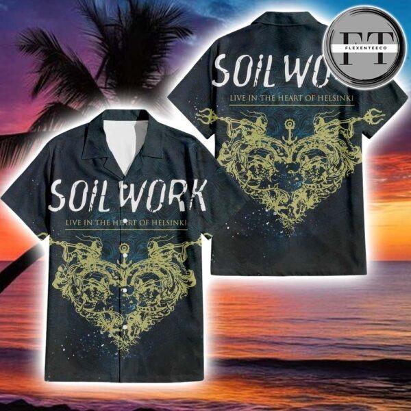 Soilwork Live In The Heart Of Helsinki Album Cover 2025 Hawainn T-Shirt