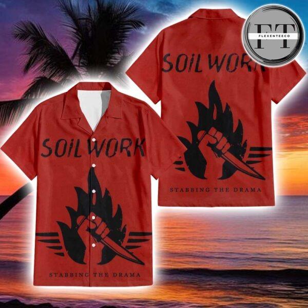 Soilwork Stabbing The Drama Album Cover 2025 Hawainn T-Shirt