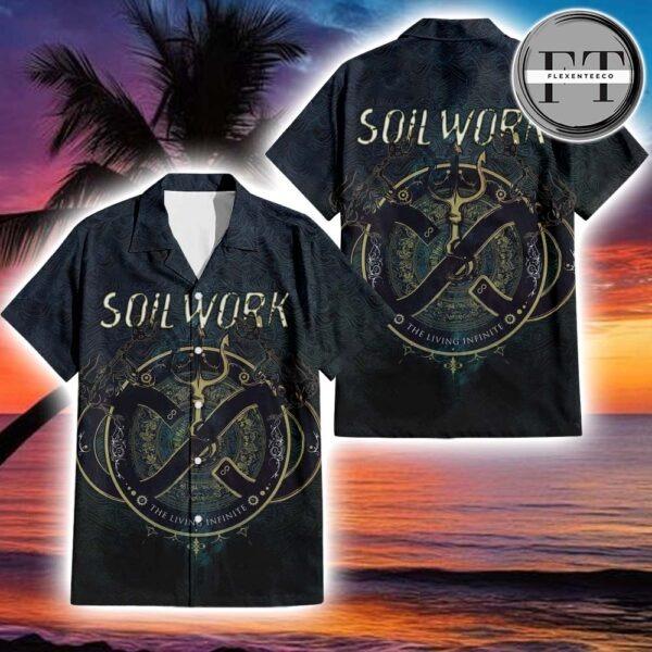 Soilwork The Living Infinite Album Cover 2025 Hawainn T-Shirt