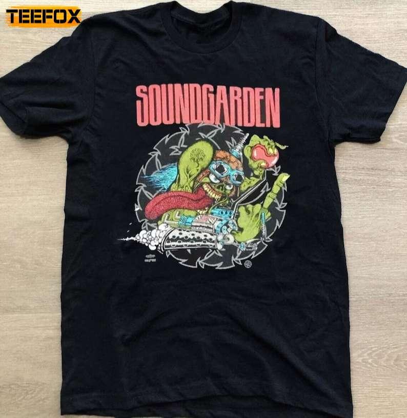 Soundgarden Badmotorfinger Tour Concert Short-Sleeve T-Shirt