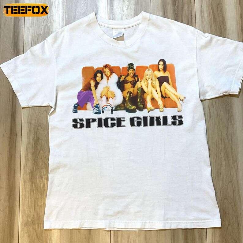 Spice Girls Band Members Retro Short-Sleeve T-Shirt