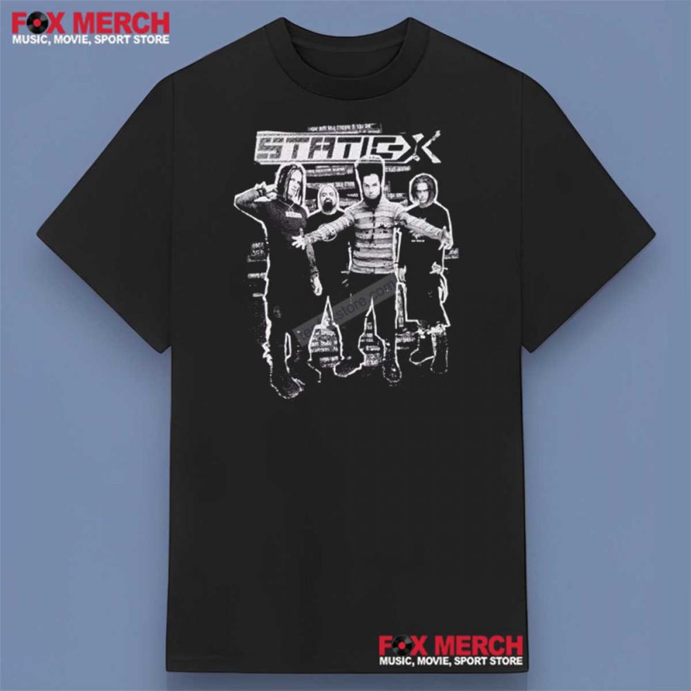 Static X Band Members Shirt