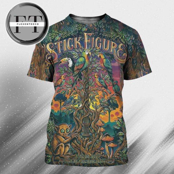 Stick Figure At PNC Bank Arts Center In Holmdel NJ On June 20 2025 All Over Print Shirt