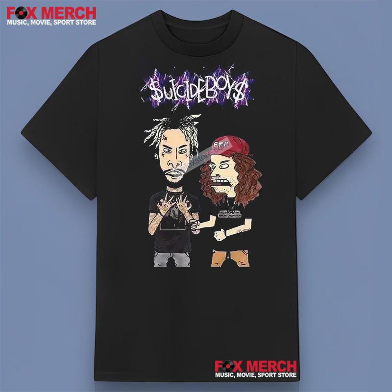Suicideboys G59 Butt-Head Black T-Shirt