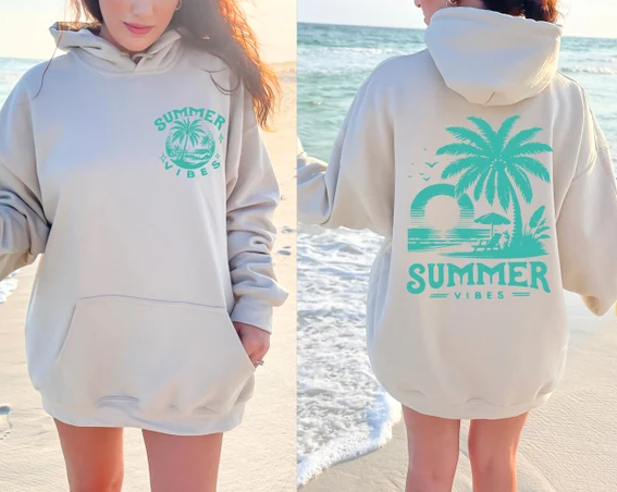 Summer Vibes 2025: How to Stay Stylish and Cool with Hoodies Sweaters Longsleeves and Ladies T-Shirts