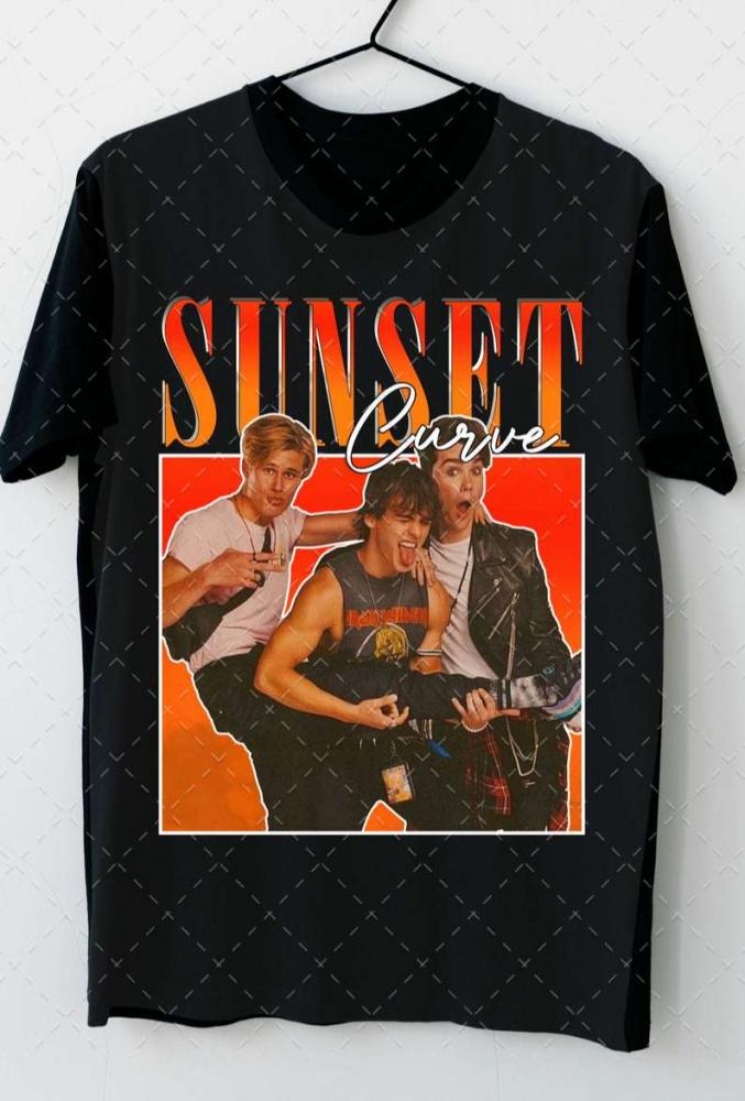 Sunset Curve Julie And The Phantom Rock Band T-Shirt