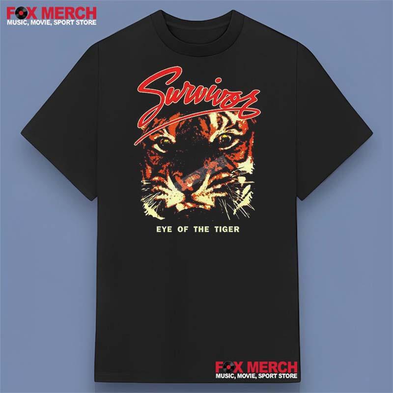 Survivor Eye Of Tiger Band Shirt