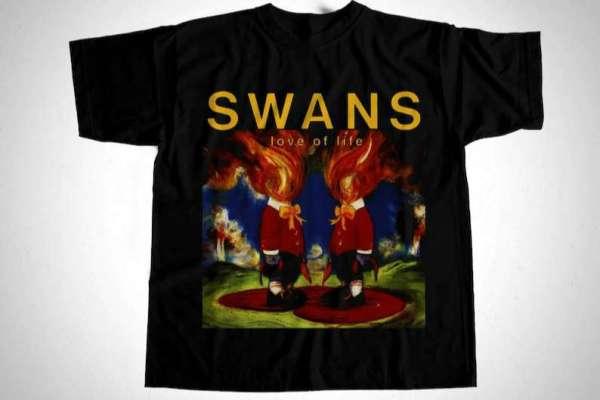 Swans Rock Band Love Of Life T-Shirt Merch