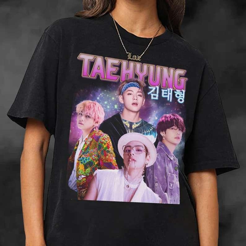 Taehyung BTS V Kim T-Shirt
