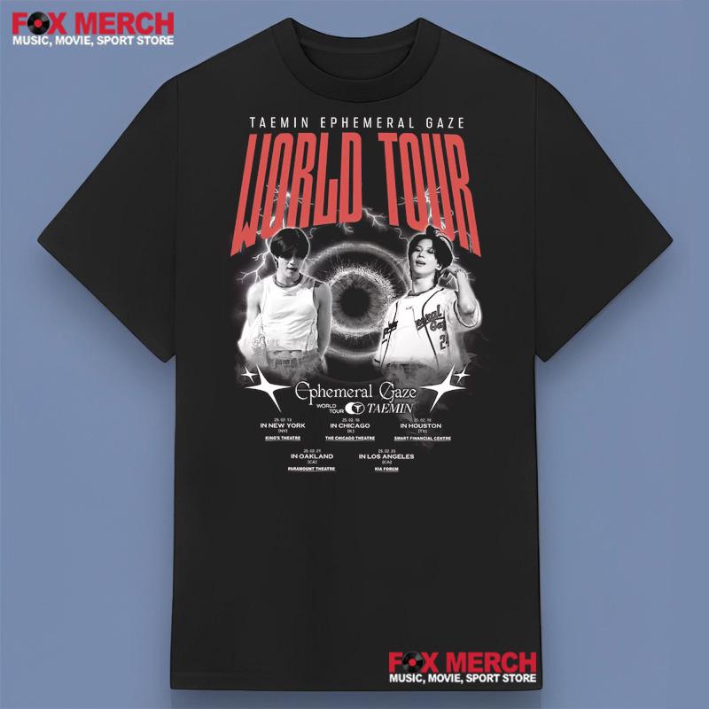 Taemin Ephemeral Gaze Tour 2025 T-Shirt