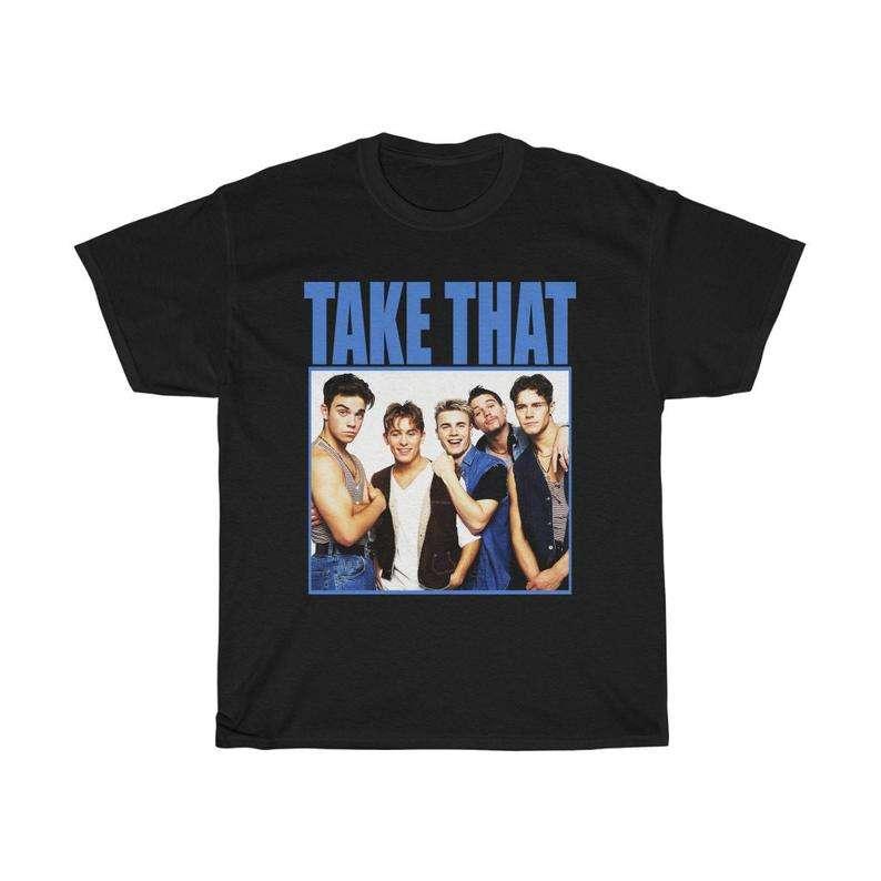 Take That Pop Band Vintage Retro Style T-Shirt