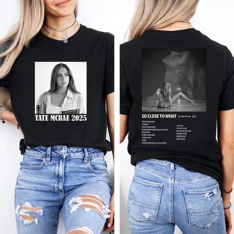 Tate McRae 2025 Tour Shirt