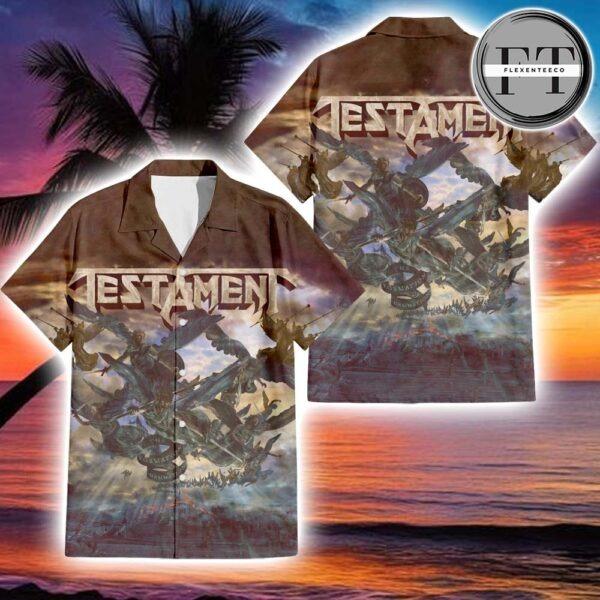 Testament The Formation Of Damnation Album Cover 2025 Hawaiin T-Shirt