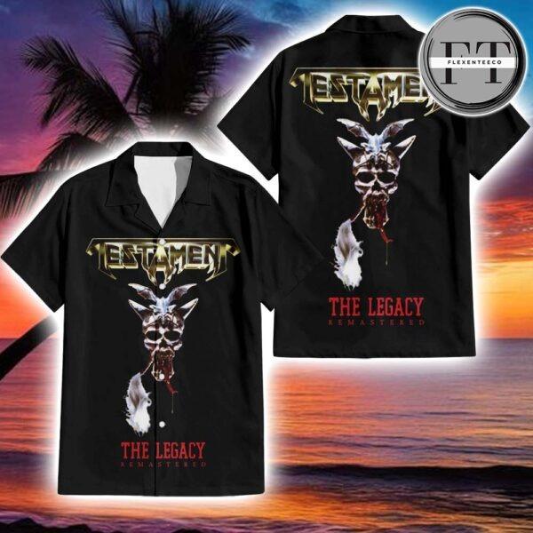 Testament The Legacy Remastered Album Cover 2025 Hawaiin T-Shirt